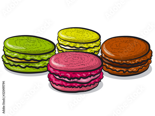 macarons cookies
