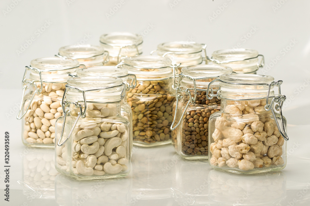 Different varieties of legumes