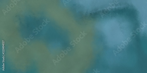 teal blue, cadet blue and dark slate gray color abstract background for album cover