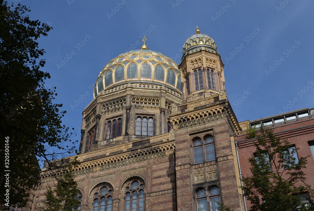 Eine Synagoge in Berlin
