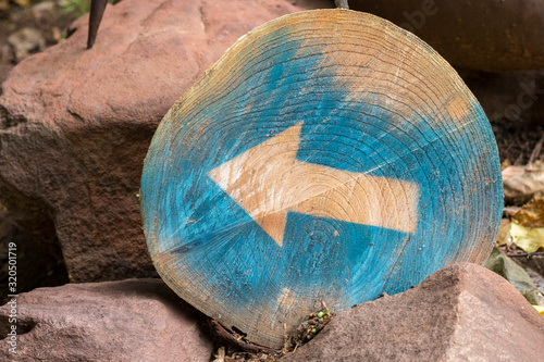 Trail marker