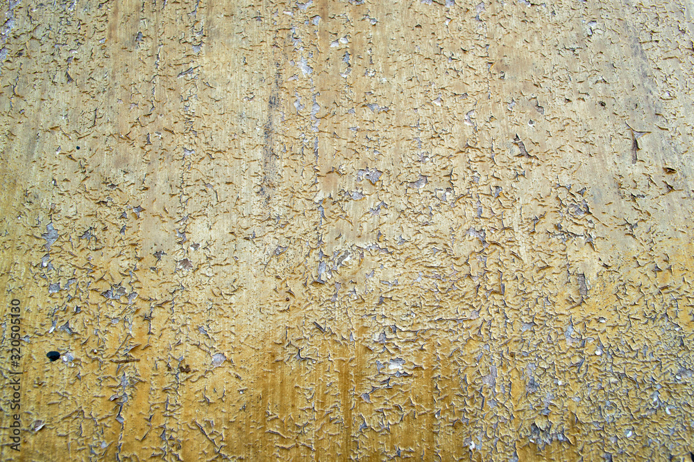 Fototapeta premium background brown paint peels off