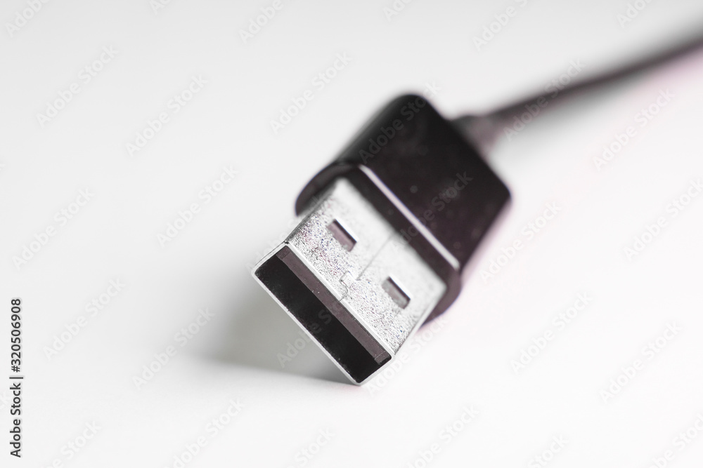 image of close-up of usb wire image of close-up of usb wire