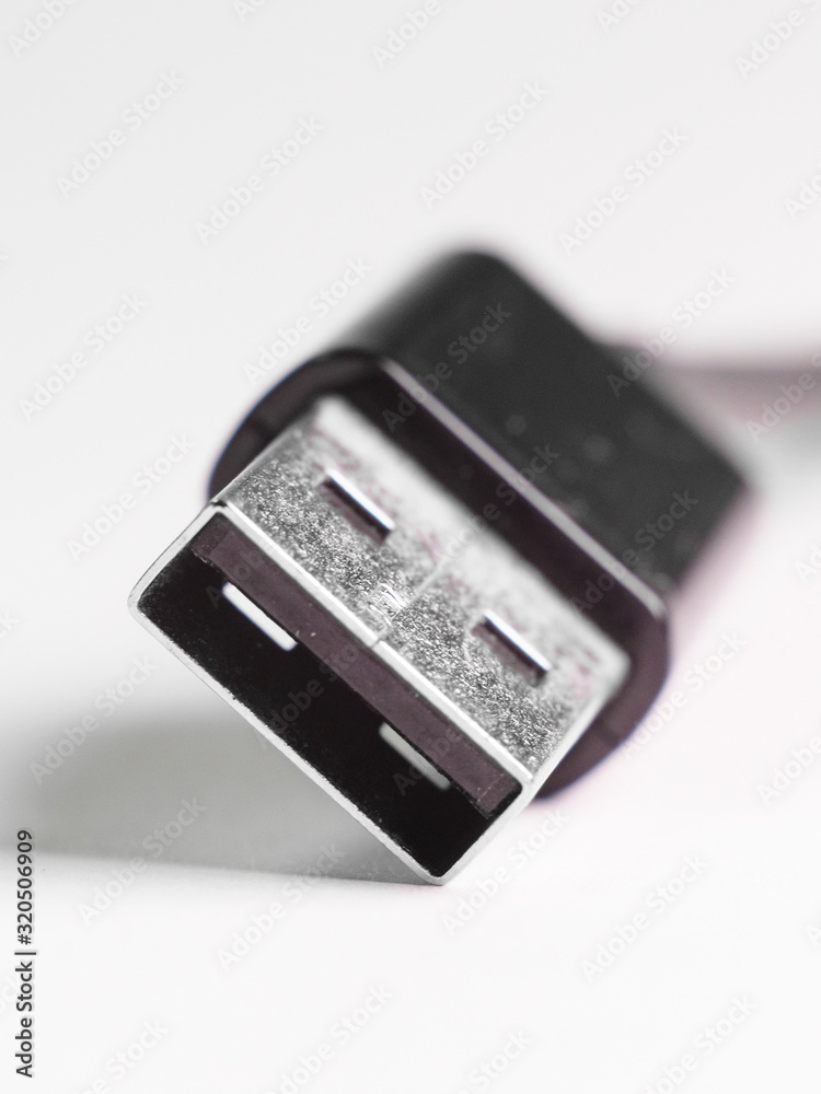 image of close-up of usb wire image of close-up of usb wire