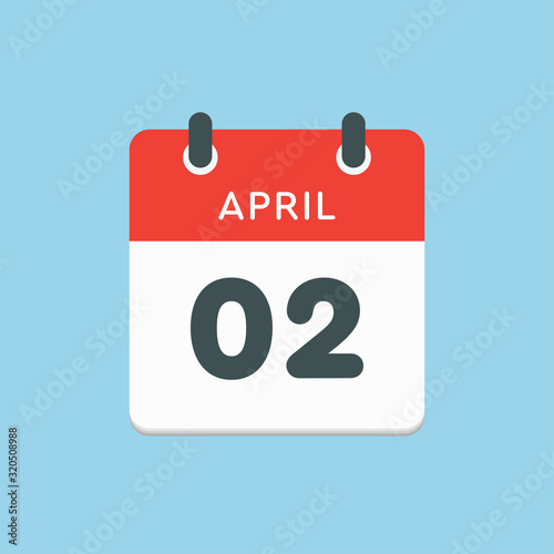 Calendar day 2 April, days of the year