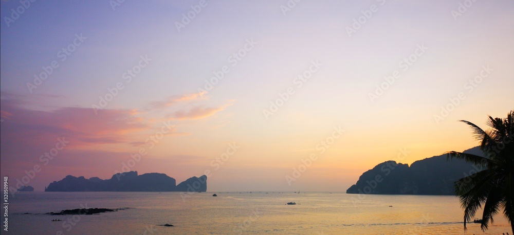 Sonnenuntergang Thailand Ko Phi Phi