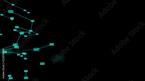 Computer network Fantasy Technology Background