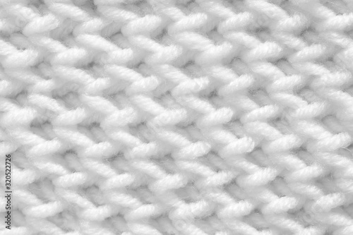 Texture of wool. White background for wallpaper. © Nadzeya Pakhomava