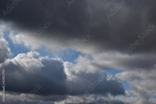 Fototapeta Naklejka Na Ścianę i Meble -  clouds against a blue sky