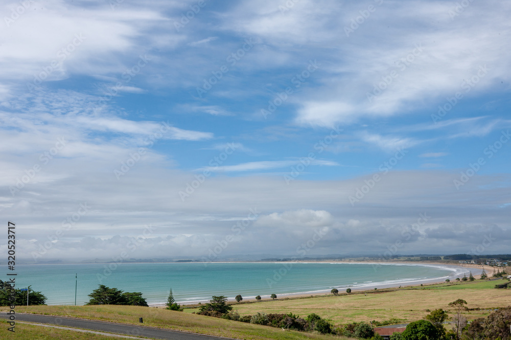 Karikari Moana bay. Doubtless bay. Nortland New Zealand. Coast