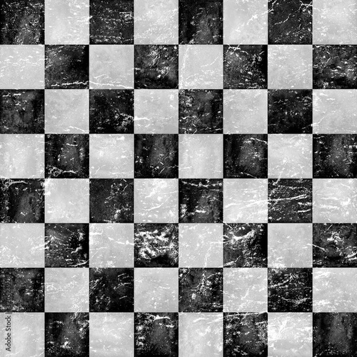 Black and grey checkered vi...