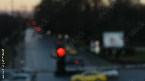 Wallpaper Mural traffic in the city Torontodigital.ca