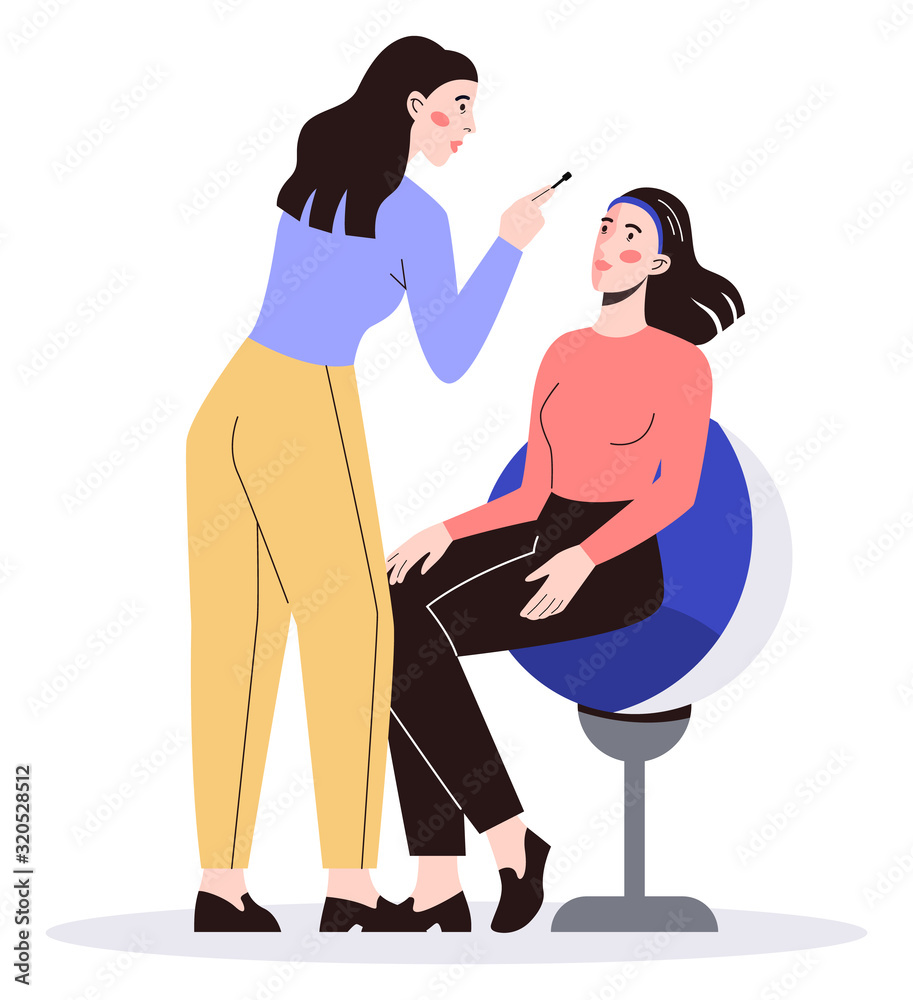 Beauty center service concept Beauty center service concept