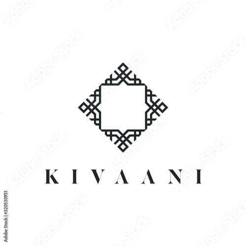 Wellness logo mandala flower ethnic lotus Arabic floral meditation zen yoga abstract geometric bohemian oriental illustration bloom beauty spa jewelry cosmetics hotel