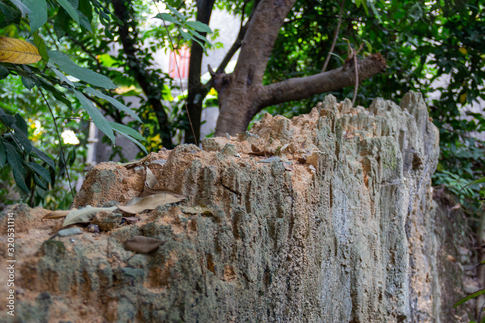 eroded dirt wall from a hidden chinese village that looks like a desert mountain range eroded dirt wall from a hidden chinese village that looks like a desert mountain range