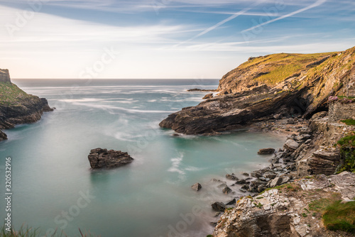 Tintagel Barras Nose coastline Cornwall Great Britain United Kingdom UK © Andrew