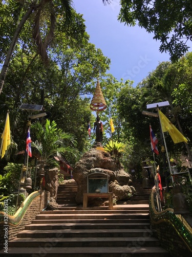 Phakho Temple Hitorical temple at Songkhal Thailand photo