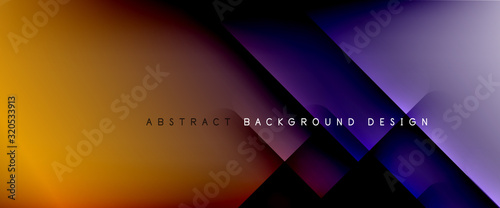 Trendy simple fluid color gradient abstract background with dynamic straight shadow line effect. Vector Illustration For Wallpaper, Banner, Background, Card, Book Illustration, landing page