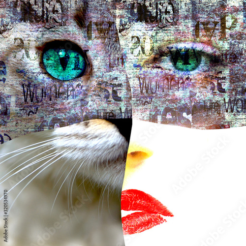 Mixed media. Contemporary a...