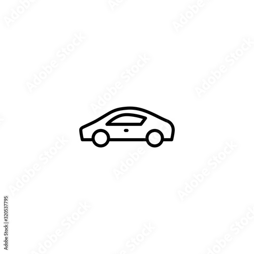 car, vehicle icon vector illustration