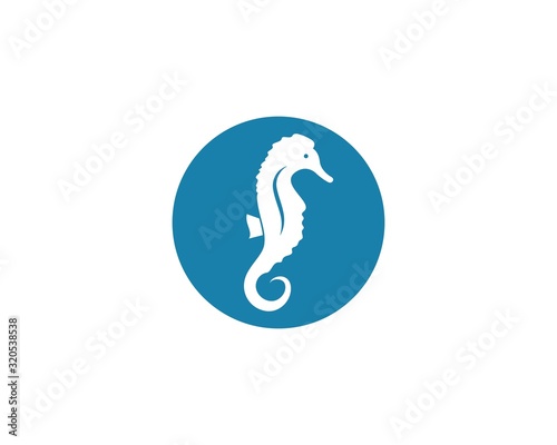 seahorse vector icon illustration design
