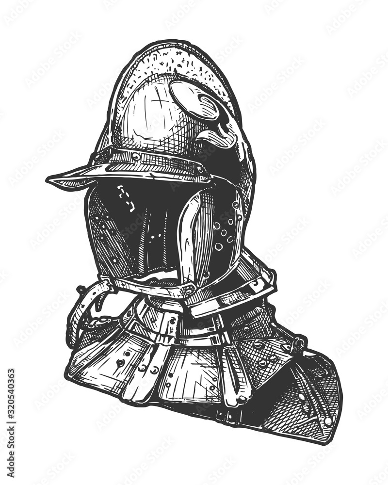 Burgundian sallet with Gorget