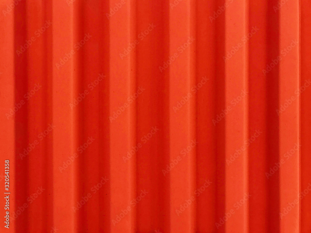 Red stripe galvanize plate or metal sheet wall. Blurred background , blur picture. Red stripe galvanize plate or metal sheet wall. Blurred background , blur picture.