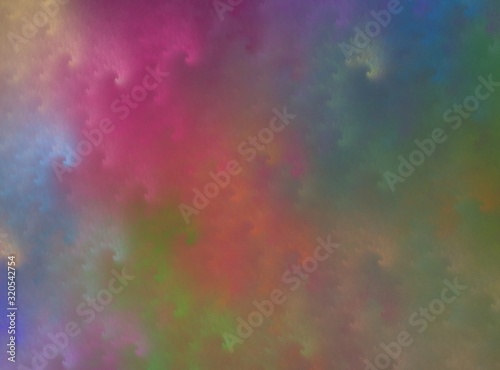 Modern colorful abstract fractal background