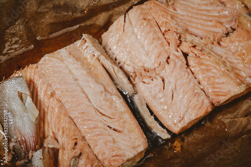 juicy baked salmon in the oven