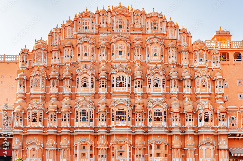 Awesome view of the Hawa Mahal (Palace of Winds), Jaipur