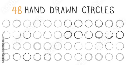 Hand Drawn Circles