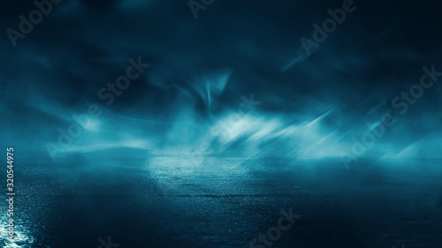 Foto Dark empty dramatic background