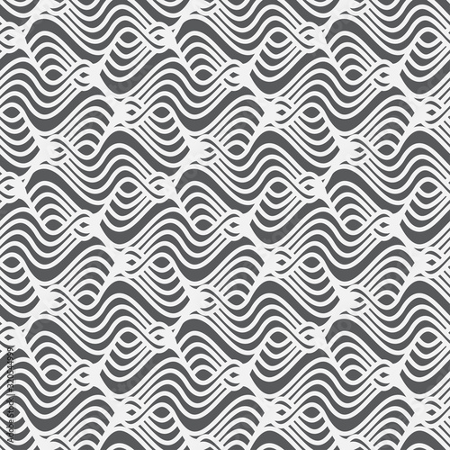 Monochrome seamless pattern.