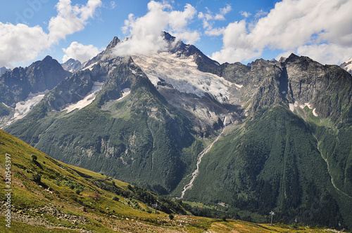 Caucasus Mountains. Region Dombay