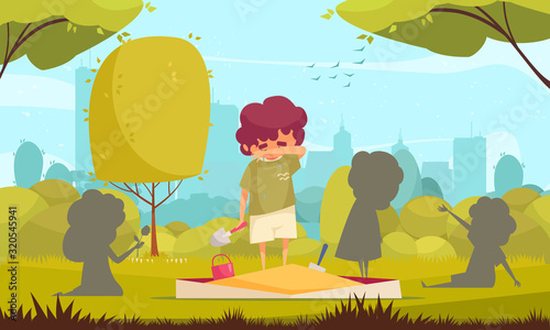 Lonely Boy Background