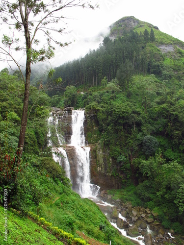 The waterfall, Nuwara Eliya, Sri Lanka