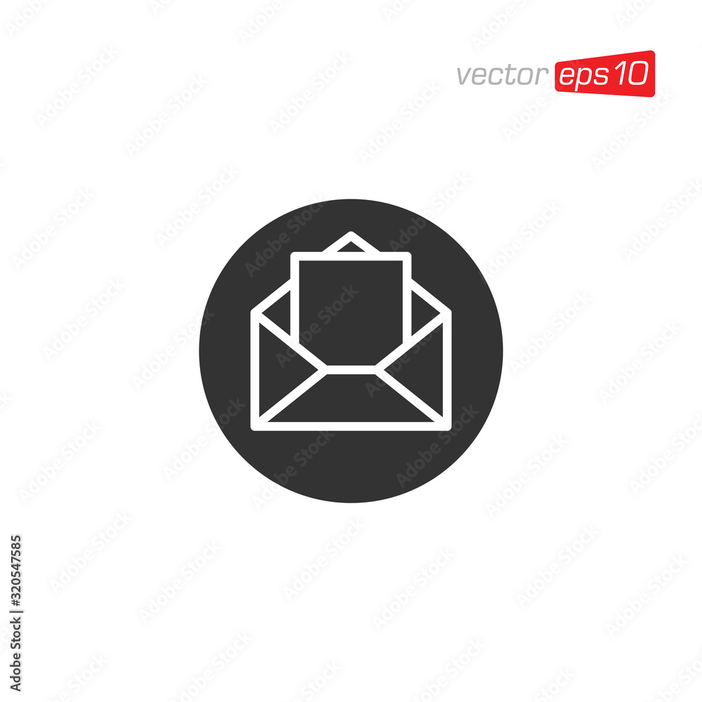 Envelope Message Icon Design Vector Envelope Message Icon Design Vector