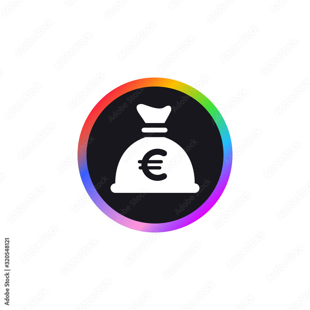 Money Bag Euro - App Icon Money Bag Euro - App Icon