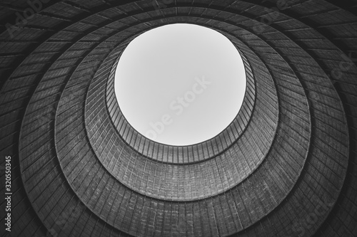 Fototapeta Naklejka Na Ścianę i Meble -  Urbex, urban explore, old abandoned cool Tower.