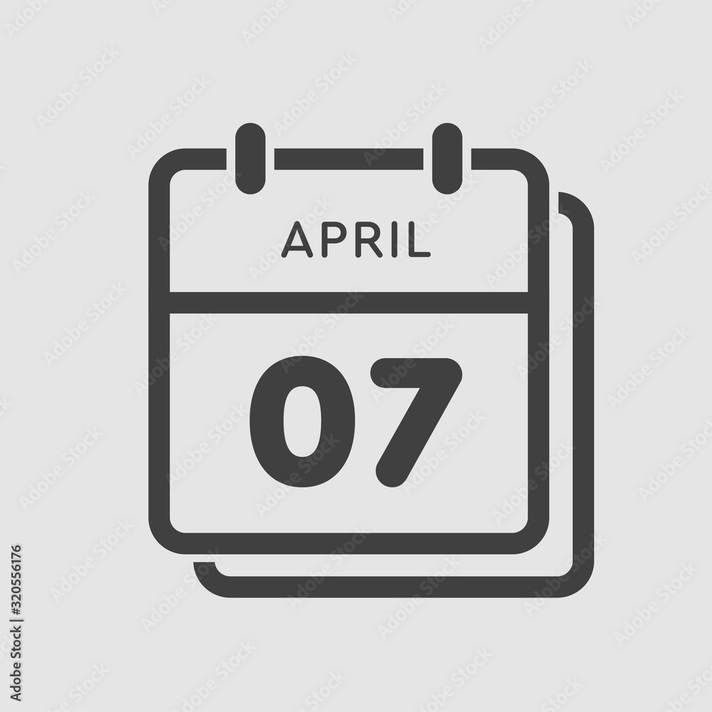 Calendar day 7 April, days of the year Calendar day 7 April, days of the year