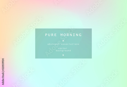 Abstract iridescent background with colorful pastel stains.