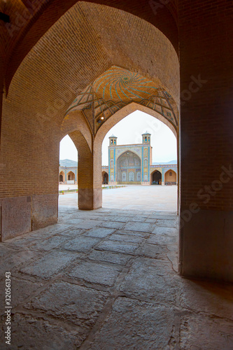 Vakil Mosque, a mosque in Shiraz, southern Iran. This mosque was built 1751