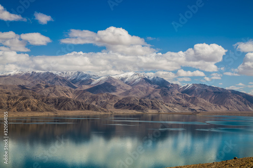 Mountain lake in Pamir  Tajikistan