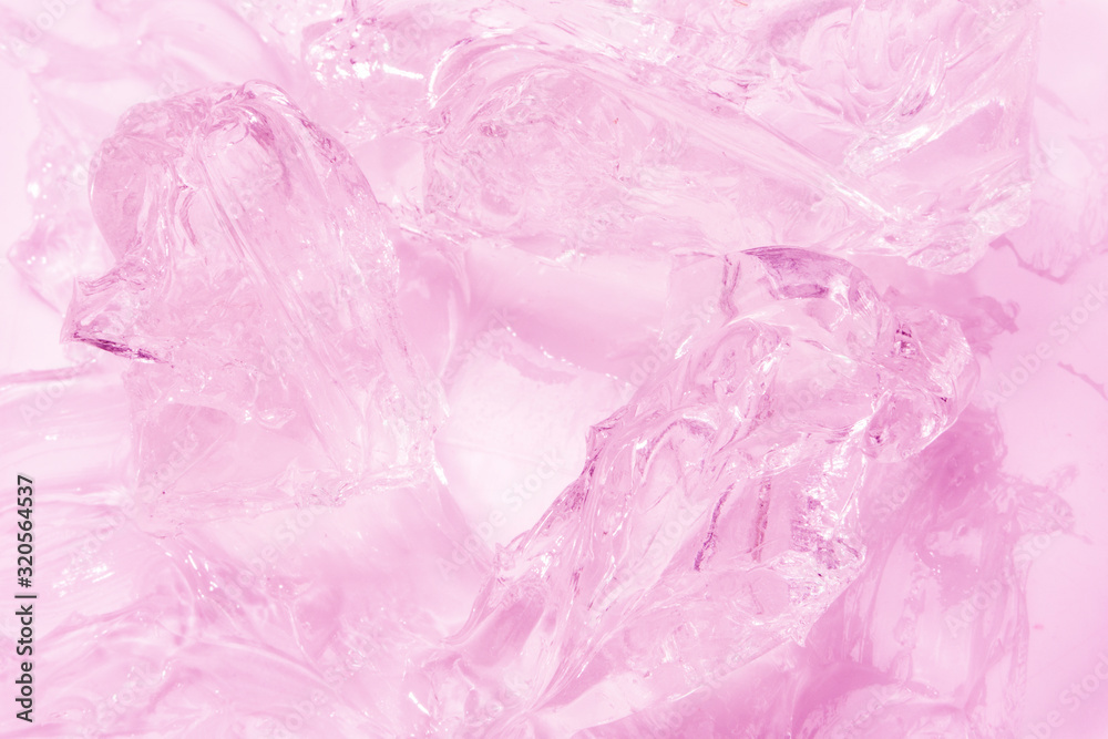 ice jelly  abstract background 