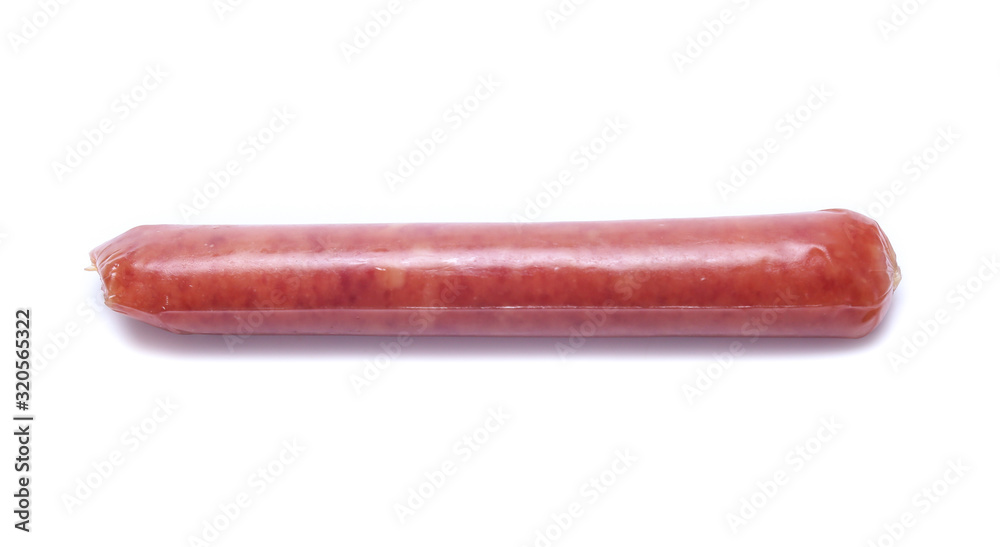 Sausage isolated on white background Sausage isolated on white background