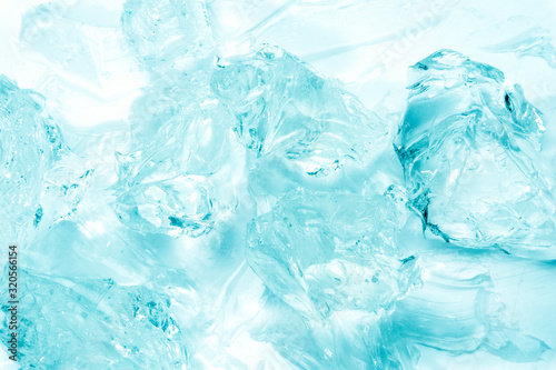 ice jelly abstract background 