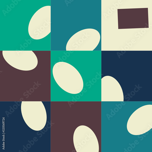 abstract square pattern background collection © Nudchada