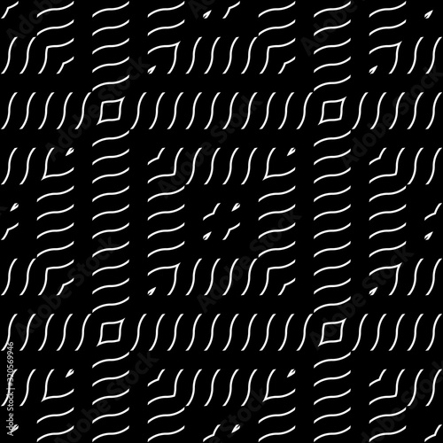 Design seamless monochrome grating pattern