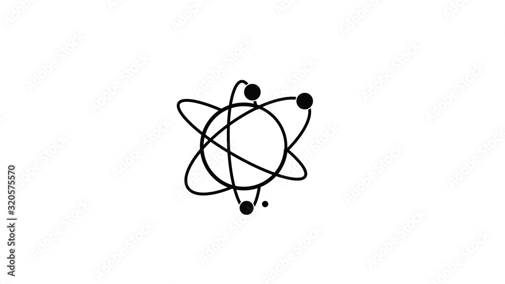 Science outline icon. Simple linear element illustration.