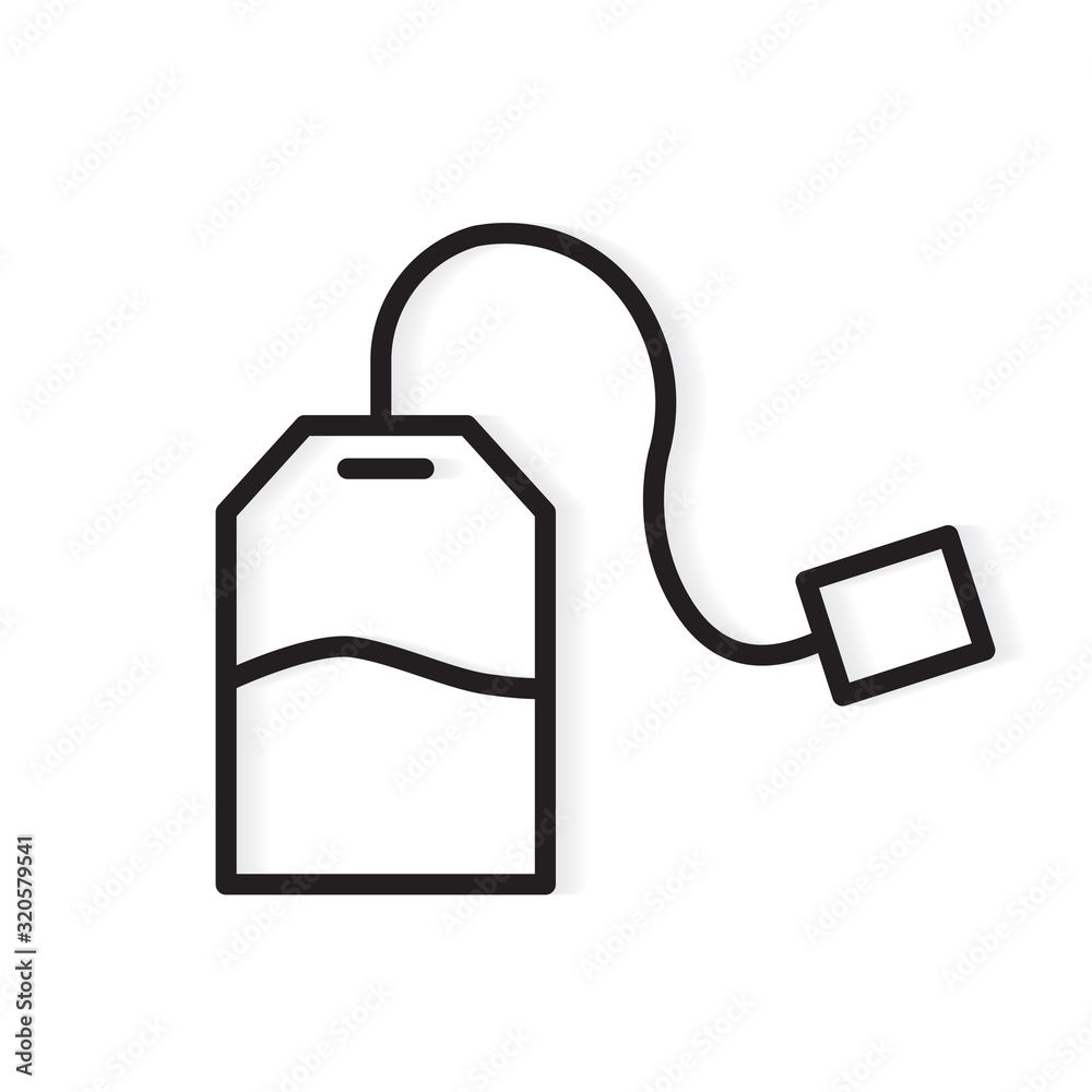 tea bag icon- vector illustration tea bag icon- vector illustration